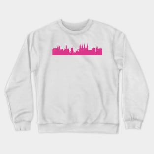 Bamberg skyline pink Crewneck Sweatshirt